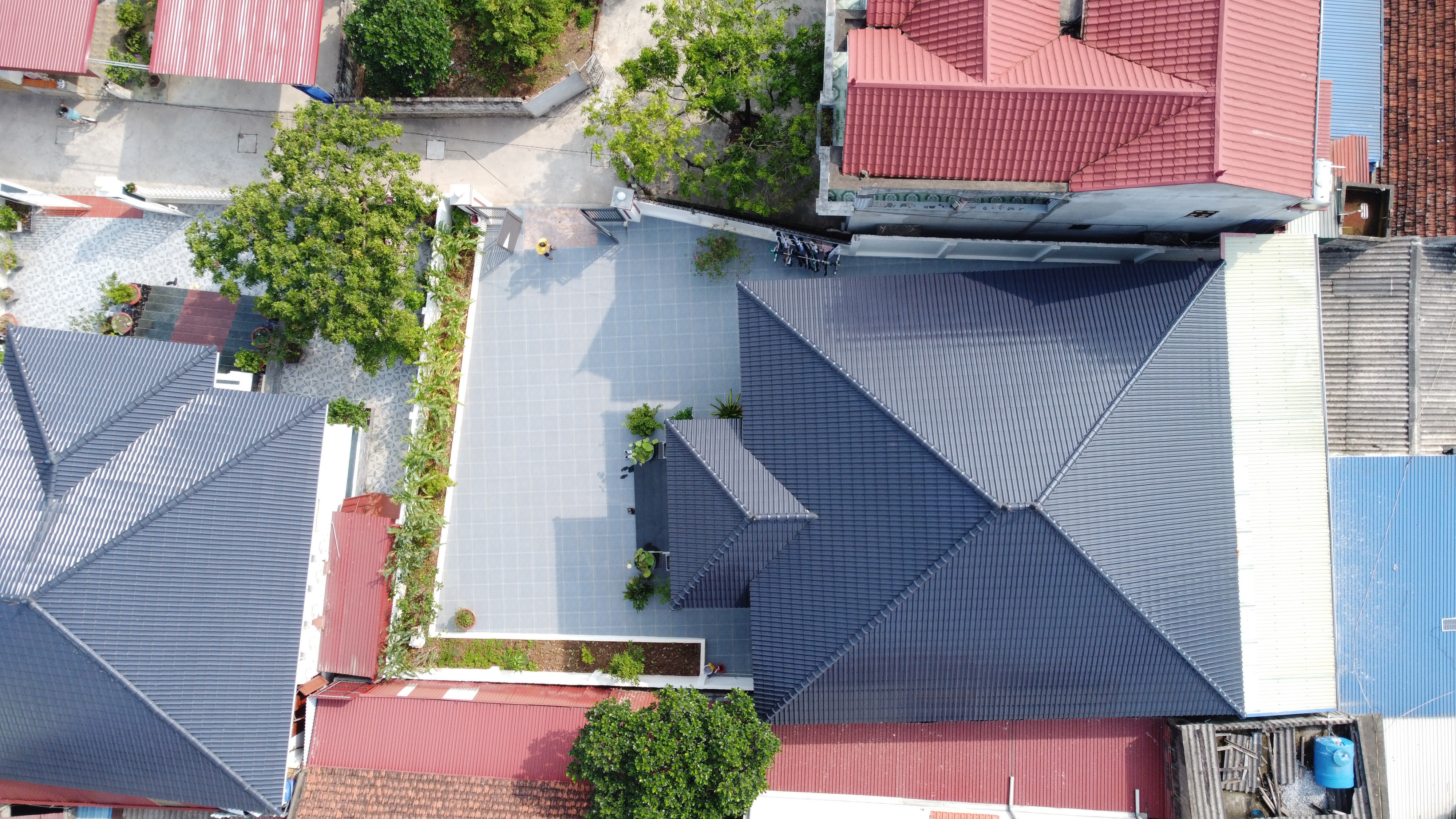 Ảnh chụp flycam công trình