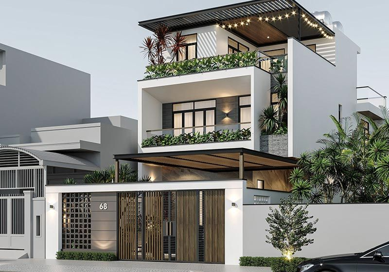 Xu hướng thiết kế nhà ở kết hợp văn phòng cho thuê