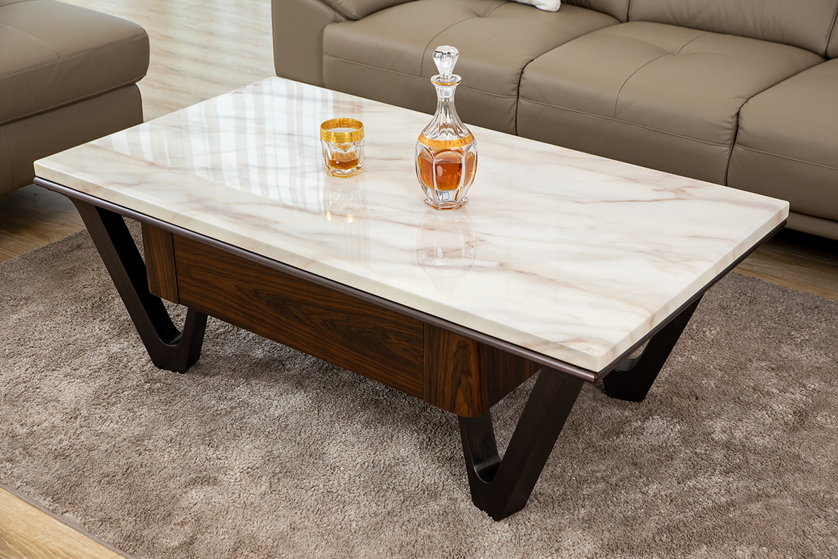 Banner Bàn Trà Mặt Đá – Sang Trọng Và Nâng Tầm Phòng Khách