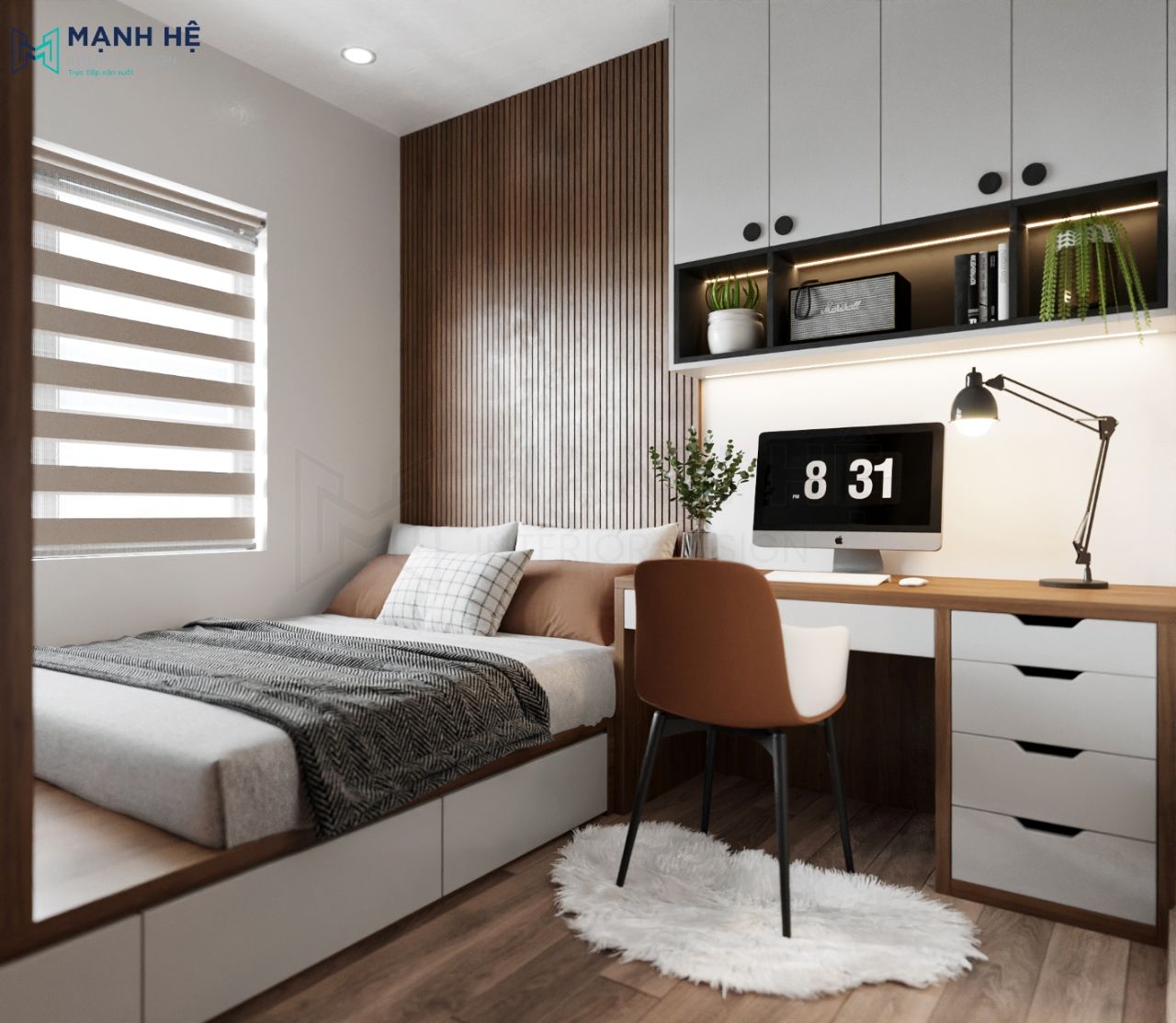 Bàn Làm Việc Phòng Ngủ – Không Gian Học Tập Và Làm Việc Tiện Nghi