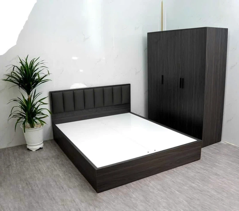 Giường Gỗ Công Nghiệp – Thiết Kế Hiện Đại Cho Phòng Ngủ Tiện Nghi